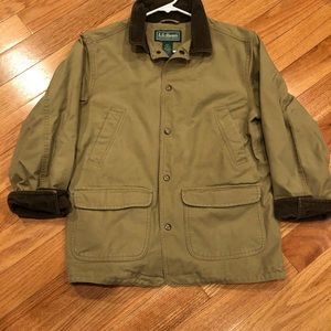 Boys size 10/12 L.L Bean khaki jacket
